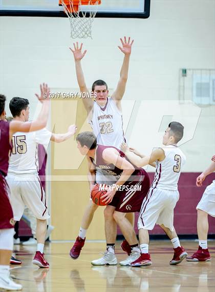 Thumbnail 1 in Cardinal Newman @ Whitney (CIF NorCal Playoff) photogallery.