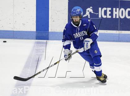 Thumbnail 1 in Notre Dame-Fairfield vs. Darien (CIAC Division I Semifinal) photogallery.