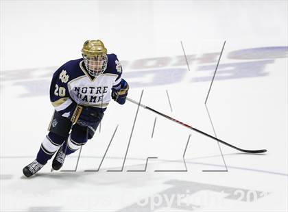 Thumbnail 2 in Notre Dame-Fairfield vs. Darien (CIAC Division I Semifinal) photogallery.