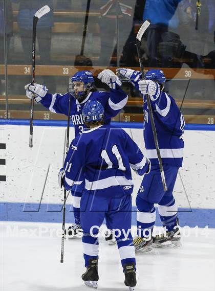 Thumbnail 3 in Notre Dame-Fairfield vs. Darien (CIAC Division I Semifinal) photogallery.