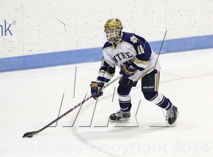 Thumbnail 2 in Notre Dame-Fairfield vs. Darien (CIAC Division I Semifinal) photogallery.