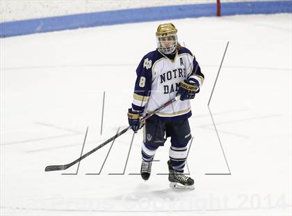 Thumbnail 2 in Notre Dame-Fairfield vs. Darien (CIAC Division I Semifinal) photogallery.