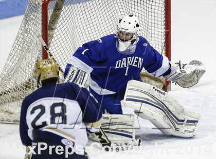Thumbnail 2 in Notre Dame-Fairfield vs. Darien (CIAC Division I Semifinal) photogallery.