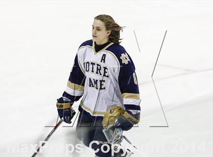Thumbnail 1 in Notre Dame-Fairfield vs. Darien (CIAC Division I Semifinal) photogallery.