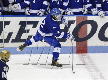 Thumbnail 3 in Notre Dame-Fairfield vs. Darien (CIAC Division I Semifinal) photogallery.