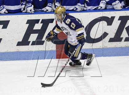 Thumbnail 1 in Notre Dame-Fairfield vs. Darien (CIAC Division I Semifinal) photogallery.
