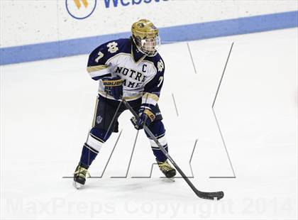 Thumbnail 1 in Notre Dame-Fairfield vs. Darien (CIAC Division I Semifinal) photogallery.