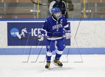 Thumbnail 1 in Notre Dame-Fairfield vs. Darien (CIAC Division I Semifinal) photogallery.