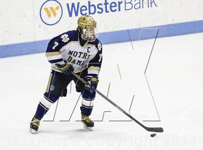 Thumbnail 3 in Notre Dame-Fairfield vs. Darien (CIAC Division I Semifinal) photogallery.