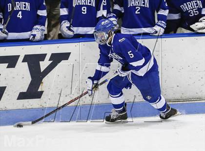 Thumbnail 3 in Notre Dame-Fairfield vs. Darien (CIAC Division I Semifinal) photogallery.