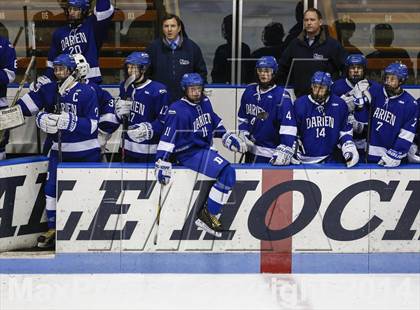 Thumbnail 1 in Notre Dame-Fairfield vs. Darien (CIAC Division I Semifinal) photogallery.