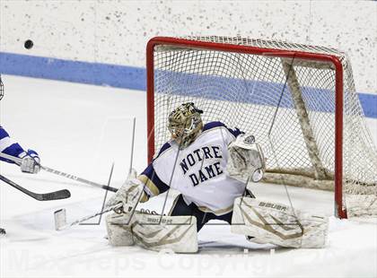 Thumbnail 2 in Notre Dame-Fairfield vs. Darien (CIAC Division I Semifinal) photogallery.