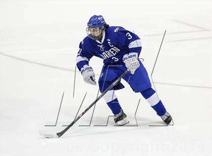 Thumbnail 2 in Notre Dame-Fairfield vs. Darien (CIAC Division I Semifinal) photogallery.