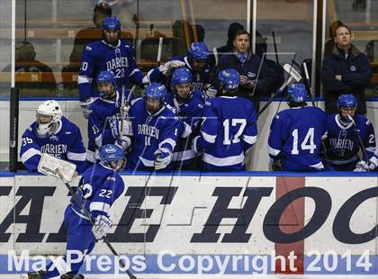 Thumbnail 2 in Notre Dame-Fairfield vs. Darien (CIAC Division I Semifinal) photogallery.