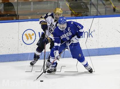 Thumbnail 1 in Notre Dame-Fairfield vs. Darien (CIAC Division I Semifinal) photogallery.