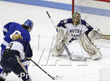 Thumbnail 3 in Notre Dame-Fairfield vs. Darien (CIAC Division I Semifinal) photogallery.