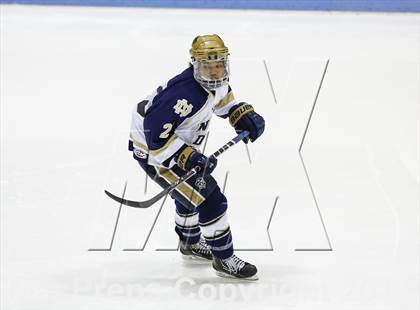Thumbnail 3 in Notre Dame-Fairfield vs. Darien (CIAC Division I Semifinal) photogallery.