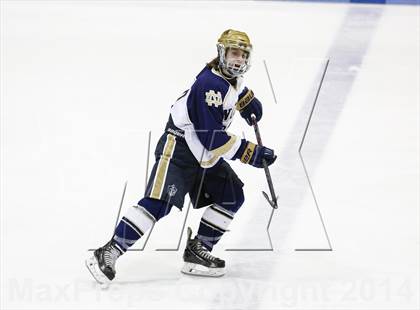 Thumbnail 2 in Notre Dame-Fairfield vs. Darien (CIAC Division I Semifinal) photogallery.