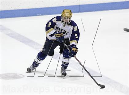 Thumbnail 2 in Notre Dame-Fairfield vs. Darien (CIAC Division I Semifinal) photogallery.