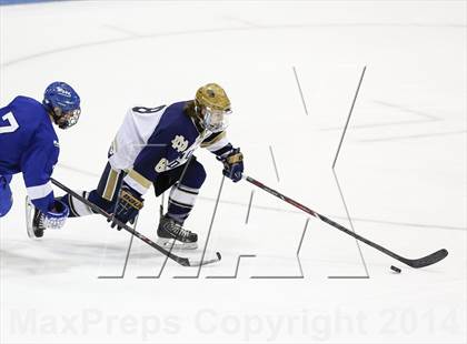 Thumbnail 2 in Notre Dame-Fairfield vs. Darien (CIAC Division I Semifinal) photogallery.