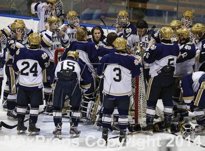 Thumbnail 1 in Notre Dame-Fairfield vs. Darien (CIAC Division I Semifinal) photogallery.