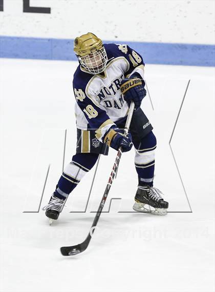 Thumbnail 2 in Notre Dame-Fairfield vs. Darien (CIAC Division I Semifinal) photogallery.