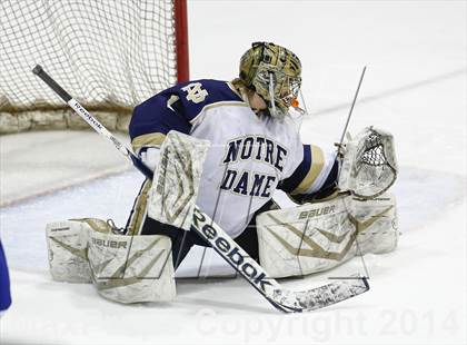 Thumbnail 2 in Notre Dame-Fairfield vs. Darien (CIAC Division I Semifinal) photogallery.