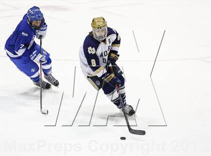 Thumbnail 3 in Notre Dame-Fairfield vs. Darien (CIAC Division I Semifinal) photogallery.