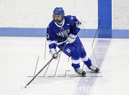 Thumbnail 2 in Notre Dame-Fairfield vs. Darien (CIAC Division I Semifinal) photogallery.