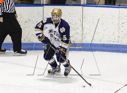 Thumbnail 1 in Notre Dame-Fairfield vs. Darien (CIAC Division I Semifinal) photogallery.
