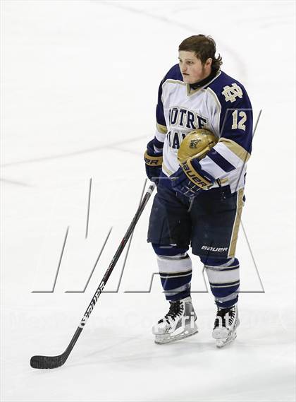 Thumbnail 3 in Notre Dame-Fairfield vs. Darien (CIAC Division I Semifinal) photogallery.