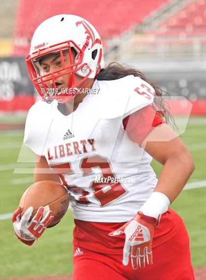 Thumbnail 2 in Liberty vs Centennial (NIAA 4A Final) photogallery.