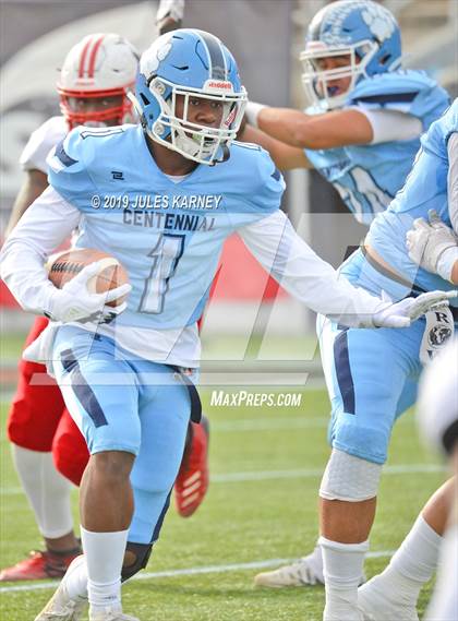 Thumbnail 2 in Liberty vs Centennial (NIAA 4A Final) photogallery.