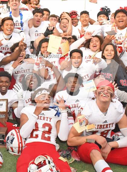 Thumbnail 1 in Liberty vs Centennial (NIAA 4A Final) photogallery.