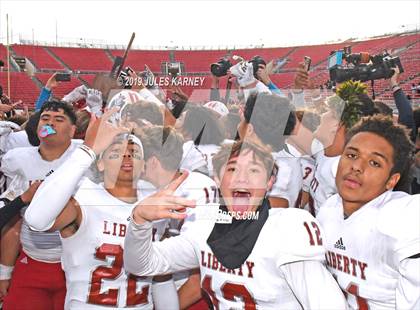 Thumbnail 2 in Liberty vs Centennial (NIAA 4A Final) photogallery.