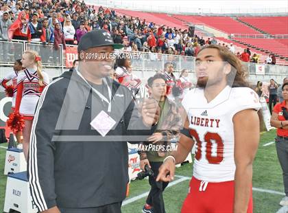 Thumbnail 2 in Liberty vs Centennial (NIAA 4A Final) photogallery.