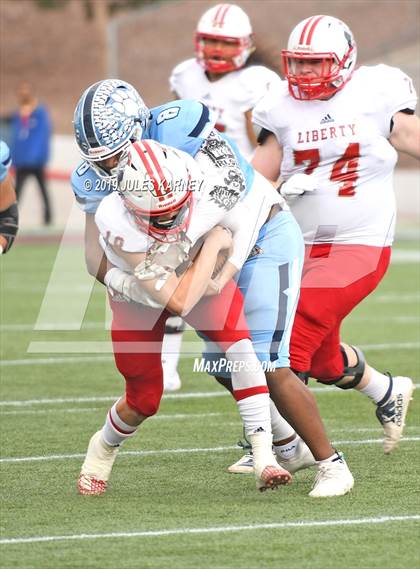 Thumbnail 3 in Liberty vs Centennial (NIAA 4A Final) photogallery.