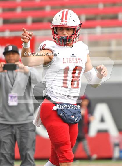 Thumbnail 3 in Liberty vs Centennial (NIAA 4A Final) photogallery.
