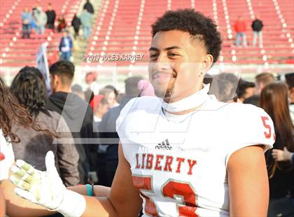 Thumbnail 2 in Liberty vs Centennial (NIAA 4A Final) photogallery.