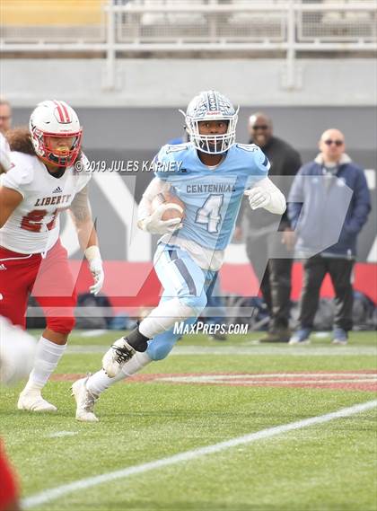 Thumbnail 3 in Liberty vs Centennial (NIAA 4A Final) photogallery.