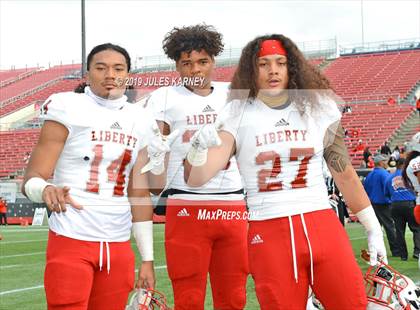 Thumbnail 1 in Liberty vs Centennial (NIAA 4A Final) photogallery.