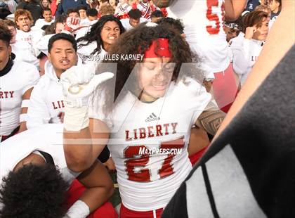 Thumbnail 1 in Liberty vs Centennial (NIAA 4A Final) photogallery.