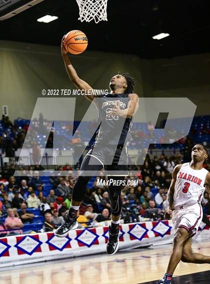 Thumbnail 3 in Marion vs. Jonesboro (AAA 5A State Final) photogallery.