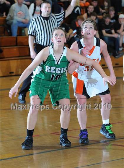 Thumbnail 2 in Regis vs. Osseo-Fairchild (D3 Regional Final) photogallery.