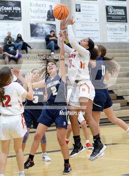 Thumbnail 2 in San Juan Hills vs. Rosary Academy  (Tom Riach Tournament) photogallery.