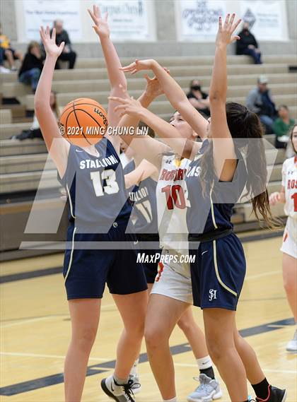 Thumbnail 1 in San Juan Hills vs. Rosary Academy  (Tom Riach Tournament) photogallery.