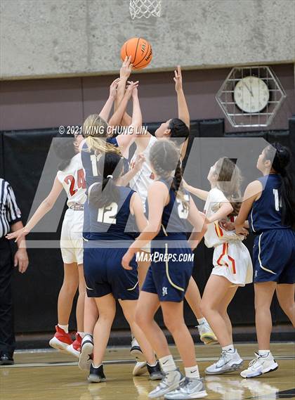 Thumbnail 2 in San Juan Hills vs. Rosary Academy  (Tom Riach Tournament) photogallery.