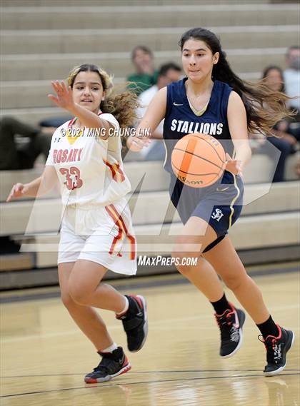 Thumbnail 1 in San Juan Hills vs. Rosary Academy  (Tom Riach Tournament) photogallery.
