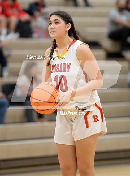 Thumbnail 2 in San Juan Hills vs. Rosary Academy  (Tom Riach Tournament) photogallery.