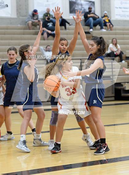 Thumbnail 1 in San Juan Hills vs. Rosary Academy  (Tom Riach Tournament) photogallery.